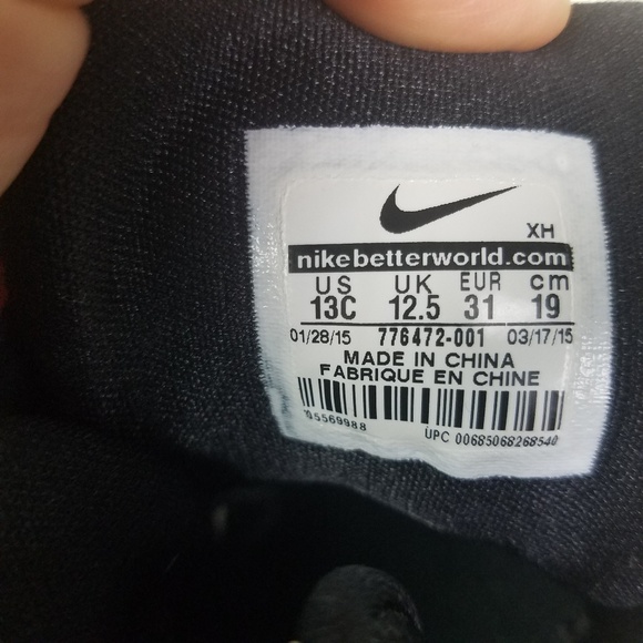 SOLD Nike Lebron James Soldier 9 Kids 13c - Picture 2 of 7
